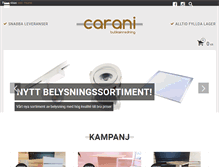 Tablet Screenshot of carani.se